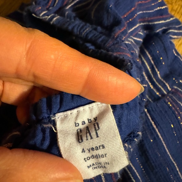 Baby Gap Dress Blue Mosaic - Picture 3 of 6